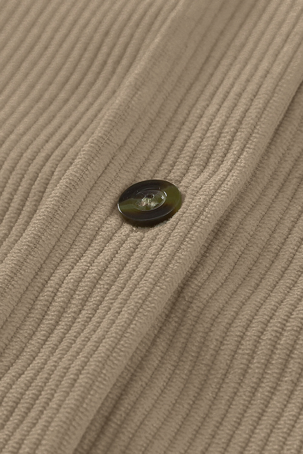 Pink Corduroy Button Pocket Shirt