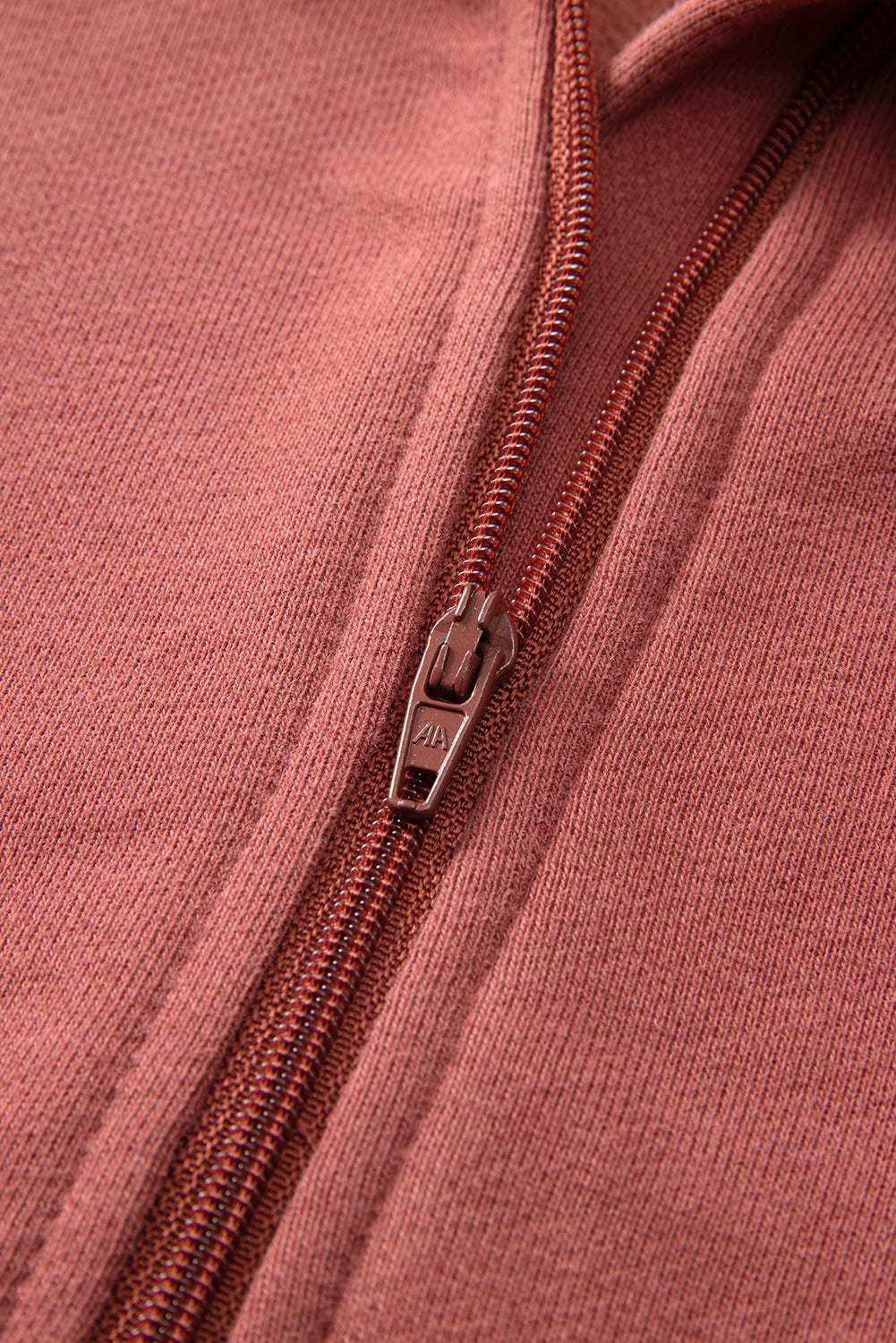 Elmwood Fleece Lined Zip Up Stand Collar Thumbhole Sleeve Sweatshirt