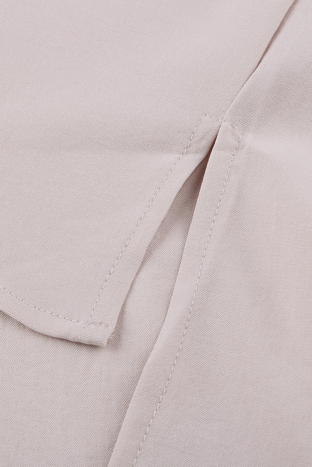 Blue V Neck 3/4 Sleeve High Low Hem Shirt