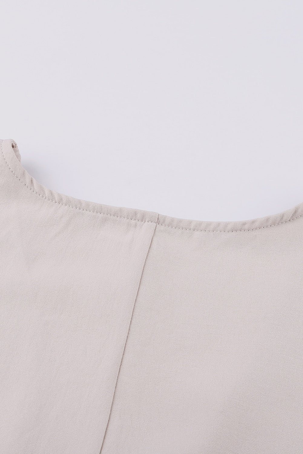 Blue V Neck 3/4 Sleeve High Low Hem Shirt