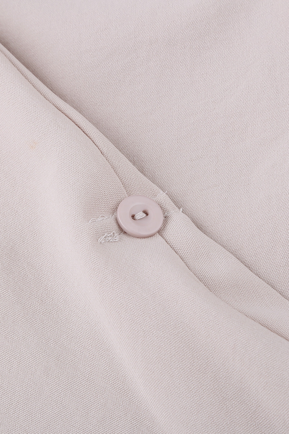 Blue V Neck 3/4 Sleeve High Low Hem Shirt