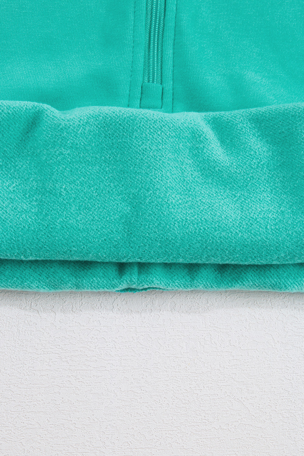 Elmwood Fleece Lined Zip Up Stand Collar Thumbhole Sleeve Sweatshirt